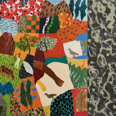 Landscape V, 1994, Hei Myung C. Hyun, 36 x 48 inches, Acrylic and oil