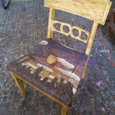 Hee-Soo Kim - Broken Chair