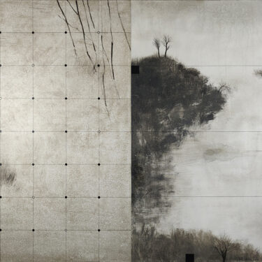 Passage 1205, 2012, Hei Myung C. Hyun, 48 x 60 inches, Mixed media