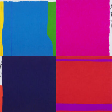 Lee Myungsook, Light 23-09, 90 X 90cm(4ea)= 180 X 180cm, Acrylic on canvas